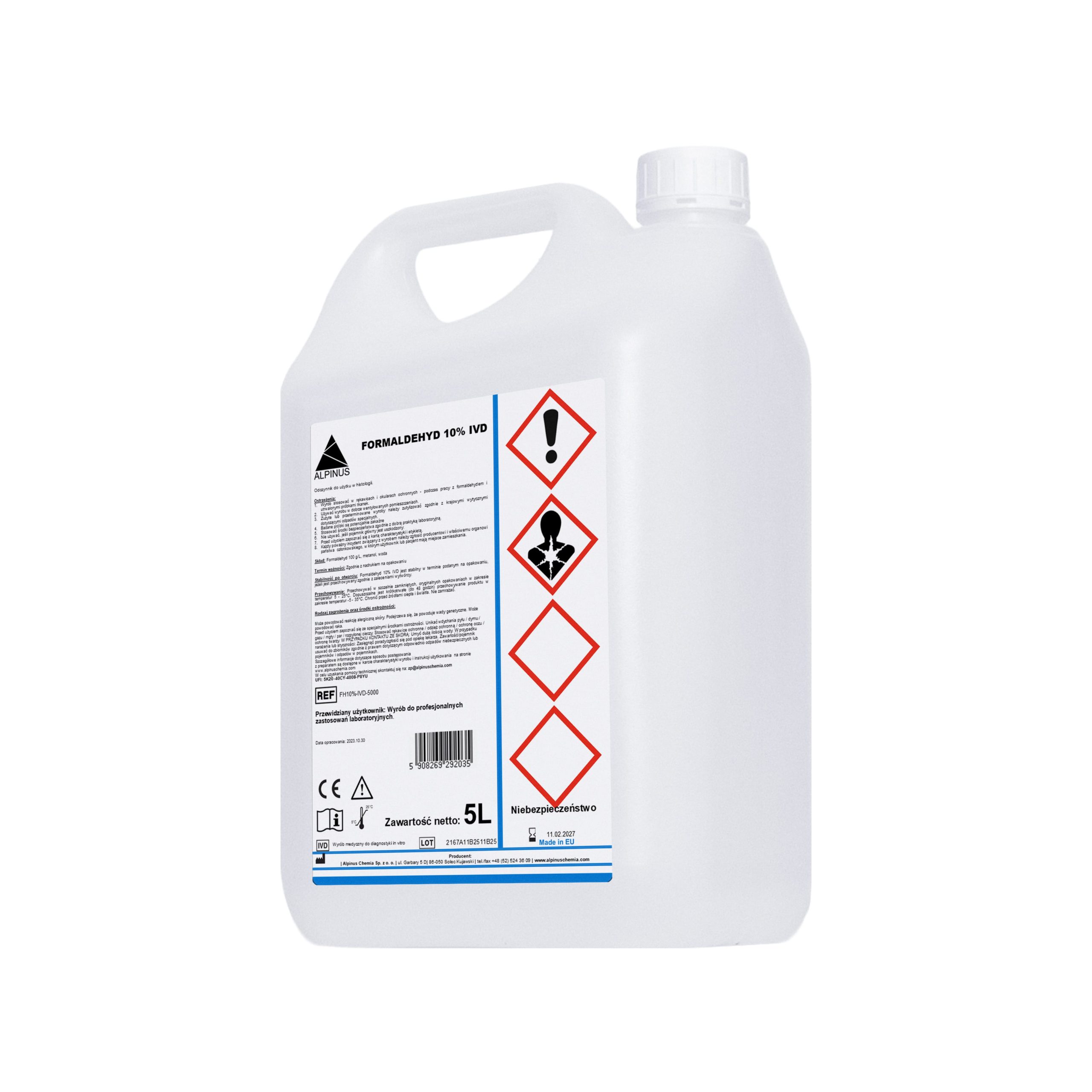 Formaldehyd 10% IVD - obrazek 2