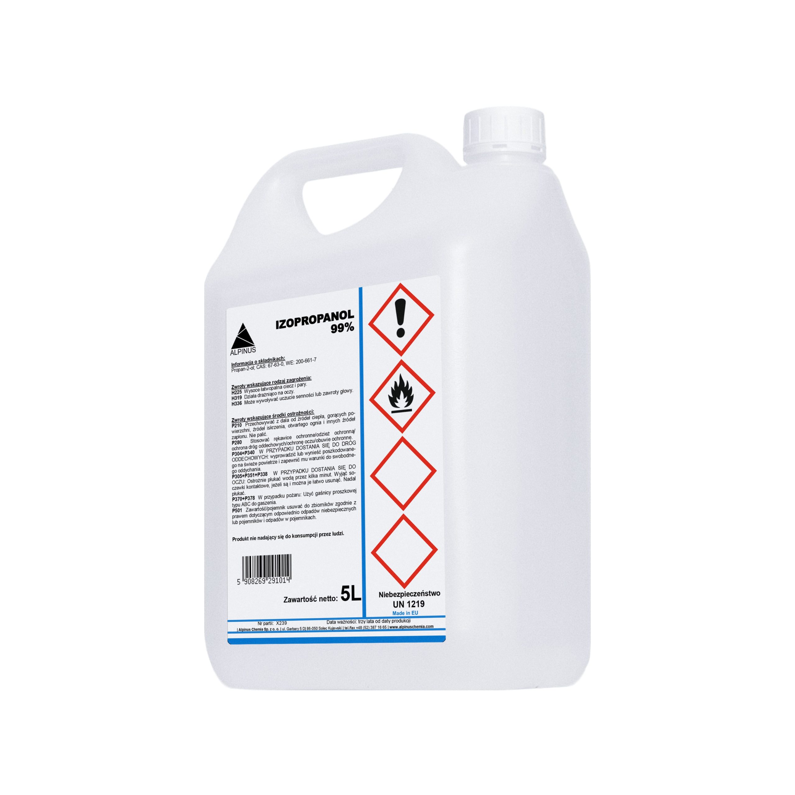 Izopropanol 99% - obrazek 2