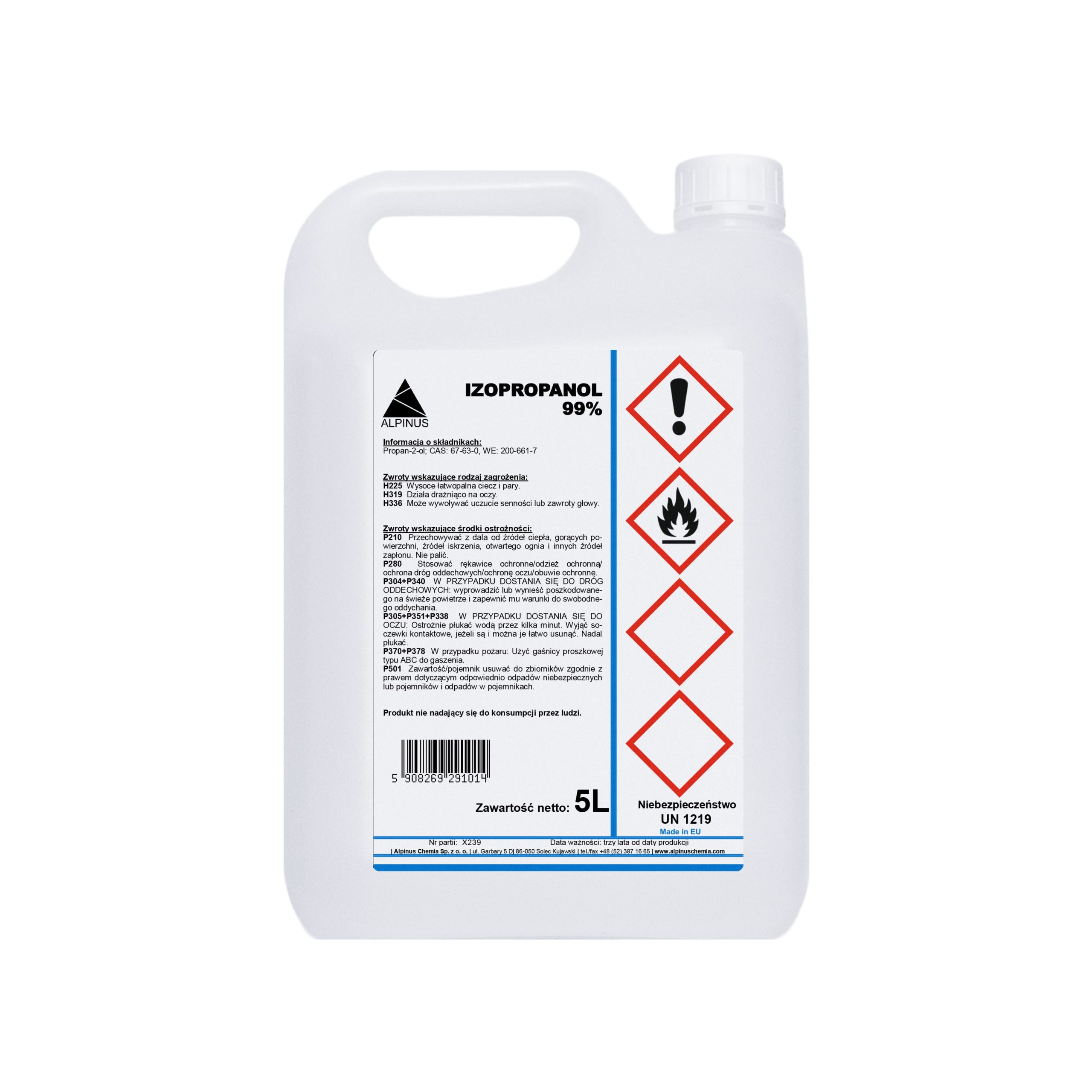 Izopropanol 99% - obrazek 3